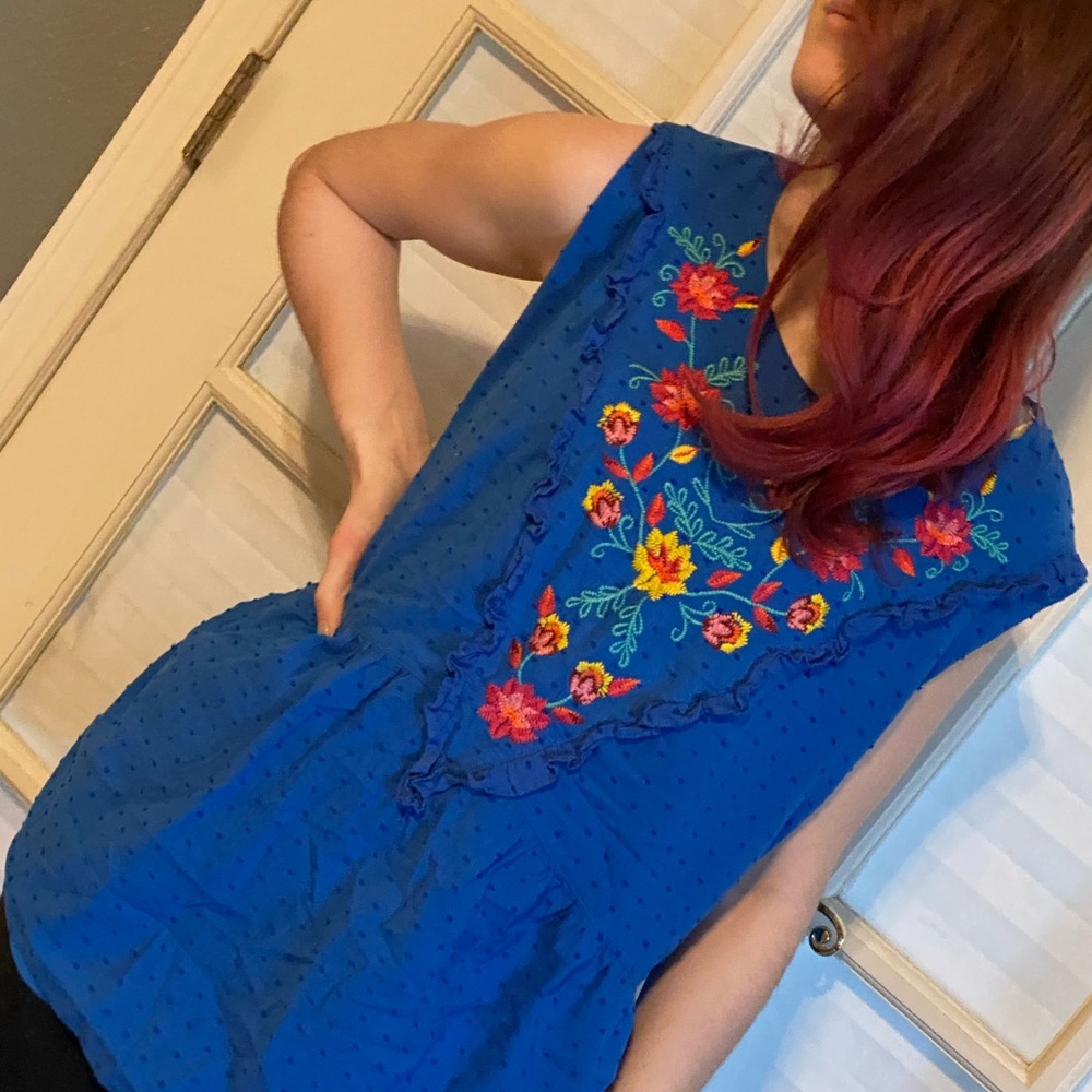 🖌Frida Kahlo Mexican inspired summer top